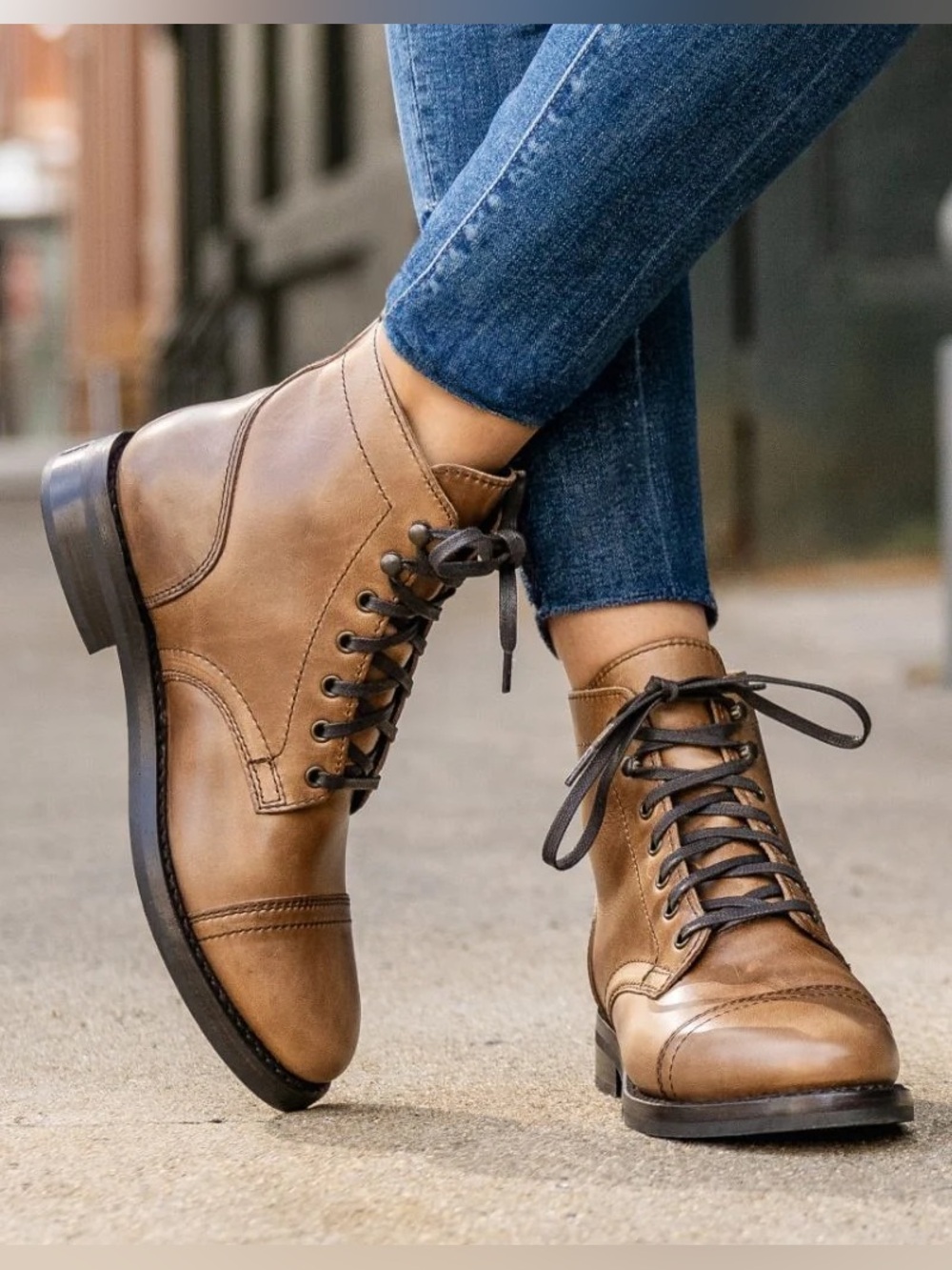Thursday Boot Company Women’s Natural Captain Boot
